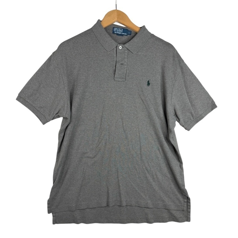 Polo by Ralph Lauren Mens Gray Polo Size Large
